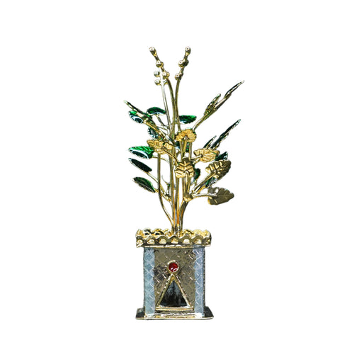 Pure Silver Tulsi Tree 45.76g By Mahita Collections